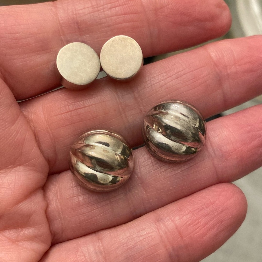 Vintage Sterling Silver Earrings Bundle.